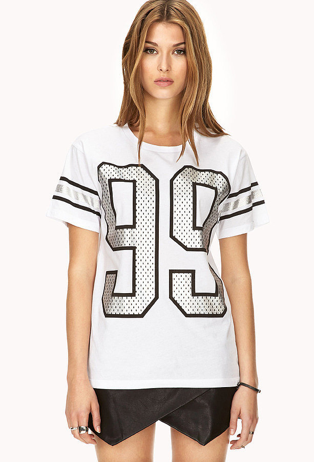 Forever 21 Jersey T-Shirt | For Forever 21's 30th Birthday, Let's Shop ...