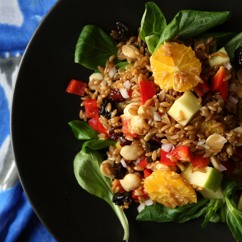 Vegan Farro Salad Recipe POPSUGAR Fitness Australia