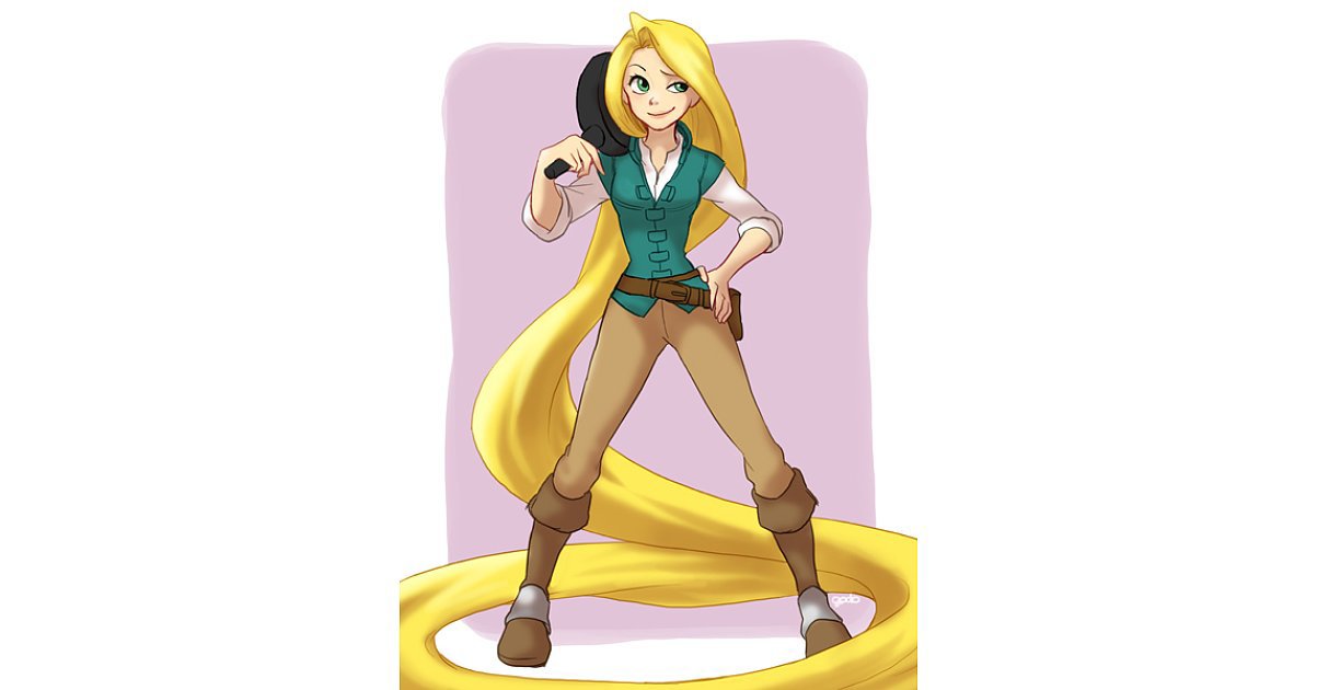 Cross Dressing Rapunzel Disney Princesses Like Youve Never Seen Them Popsugar Love And Sex 