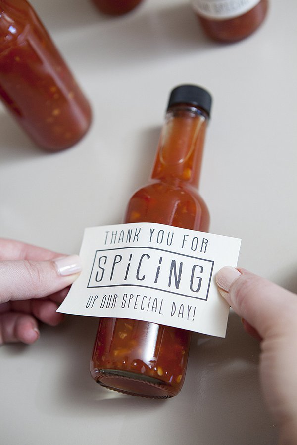 Hot Sauce Wedding Favors 59 Beautiful Wedding Favor Printables To Download For Free 2911