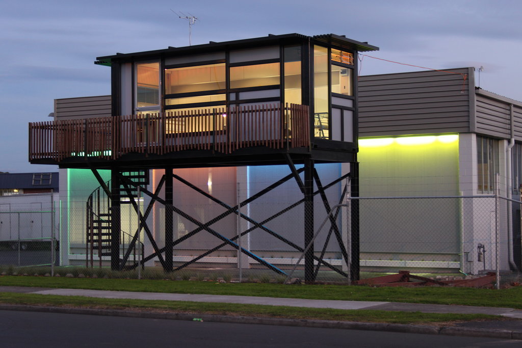 One Cool Habitat's designs are just that: cool. Practicing what it preaches by using one of its tiny homes as the company office space, OCH takes pride in helping customers live "their own way." In fact, the homes are even designed to be shipped internationally in case homeowners catch the travel bug!
Source: Flickr user onecoolhabitatcom
One Cool Habitat's designs are just that: cool. Practicing what it preaches by using one of its tiny homes as the company office space, OCH takes pride in helping customers live "their own way." In fact, the homes are even designed to be shipped internationally in case homeowners catch the travel bug!
Source: Flickr user onecoolhabitatcom