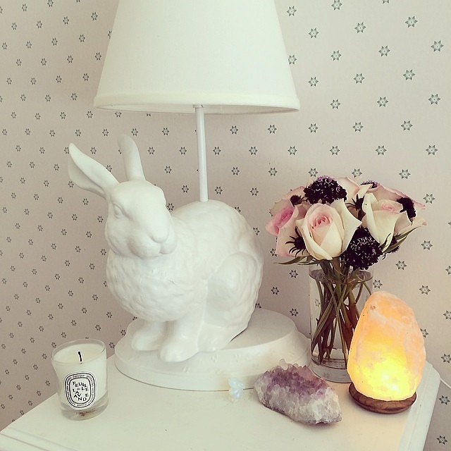 A few quirky pieces can go a long way! Pick functional decorations that have a wacky twist, like this bunny lamp. It will be a great conversation starter, and you'll smile every morning.
A few quirky pieces can go a long way! Pick functional decorations that have a wacky twist, like this bunny lamp. It will be a great conversation starter, and you'll smile every morning.