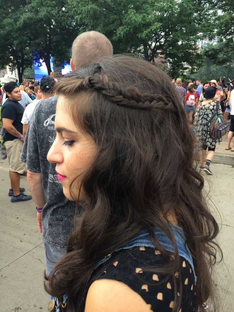 Lollapalooza Beauty Street Style 2014 Lollapalooza Beauty Street Style 2014
