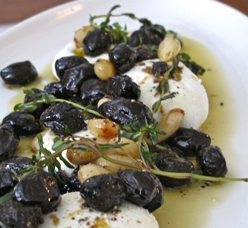 Marinated Goat Cheese and Olives Marinated Goat Cheese and Olives