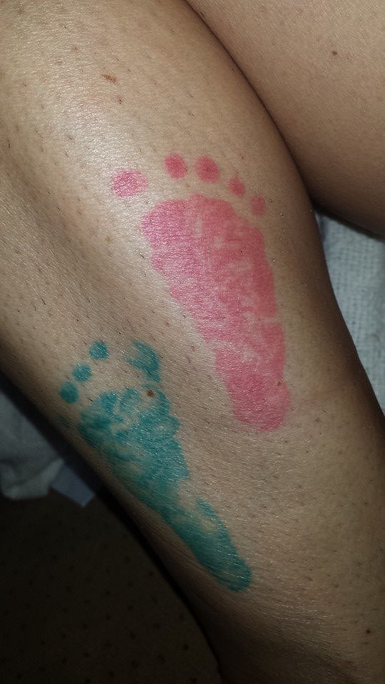 "My kids' footprints." — Amishia Caron
"My kids' footprints." — Amishia Caron