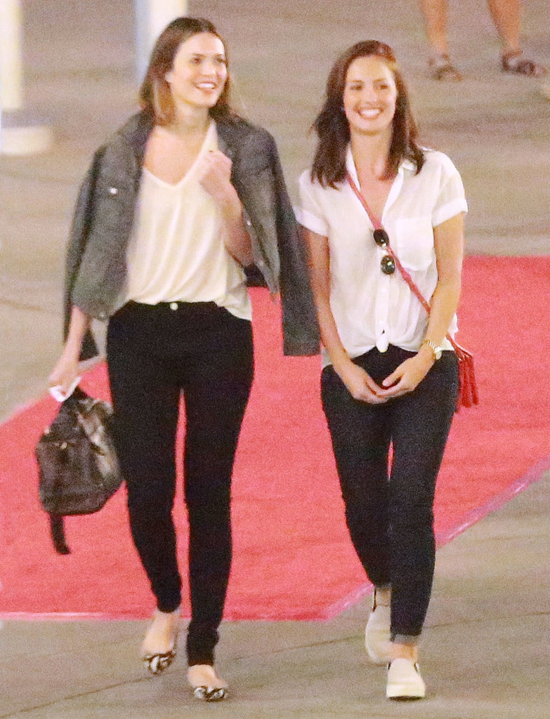 Mandy Moore and Minka Kelly checked out a movie in LA on Monday night.
Mandy Moore and Minka Kelly checked out a movie in LA on Monday night.