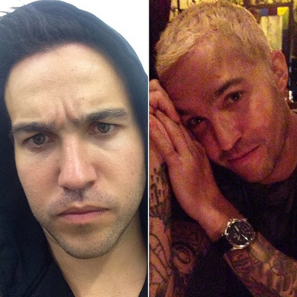Does Pete look better as a blond or a brunet? Does Pete look better as a blond or a brunet?