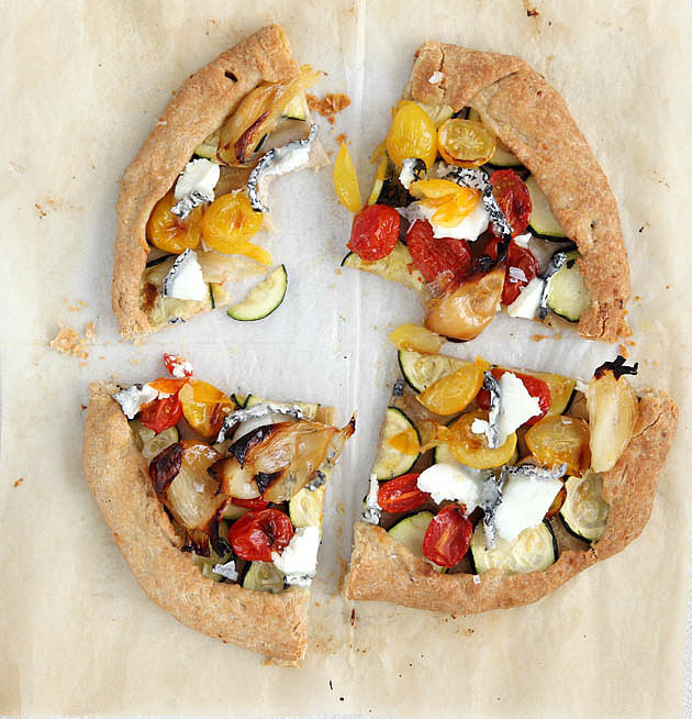 Rustic Vegetable Galette Rustic Vegetable Galette
