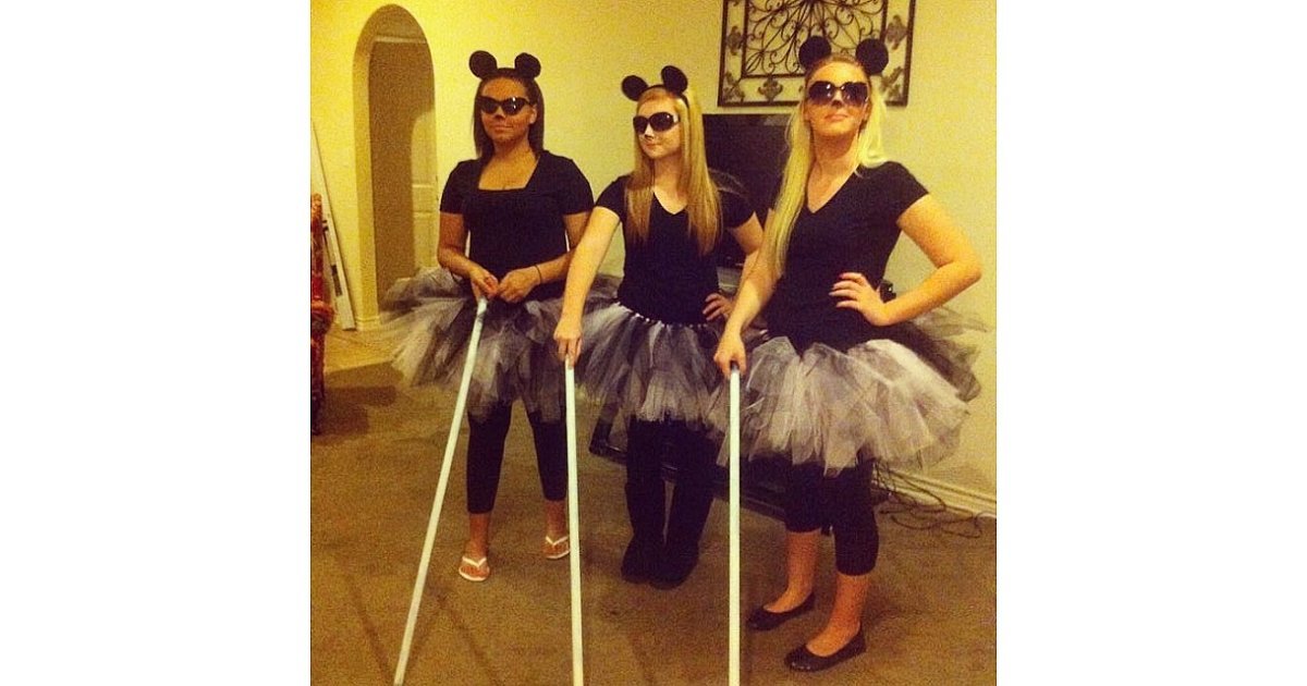 Three Blind Mice Ghouls Gone Wild 60 Creative Girlfriend Group Costumes Popsugar Love And Sex
