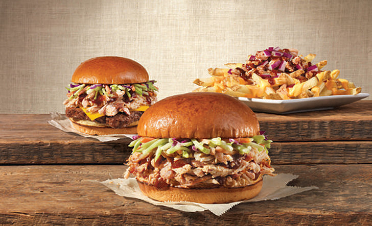 Wendy's Pulled Pork Cheeseburger Wendy's Pulled Pork Cheeseburger