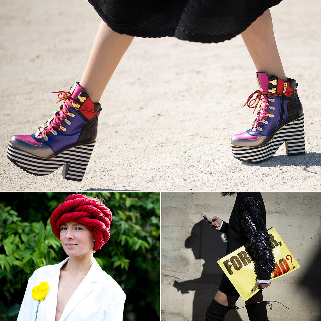 Best Street Style Shoes and Bags at Fashion Week Spring 2015