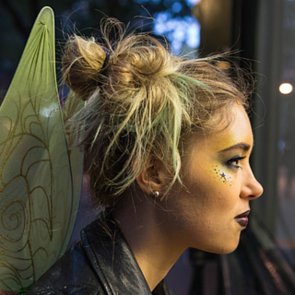 Tinker Bell Punk Halloween Makeup Tinker Bell Punk Halloween Makeup