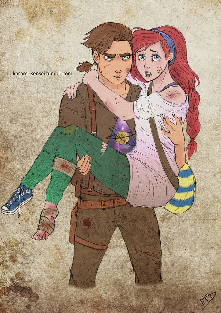 Jim And Ariel Disney Princesses Become Badass Zombie