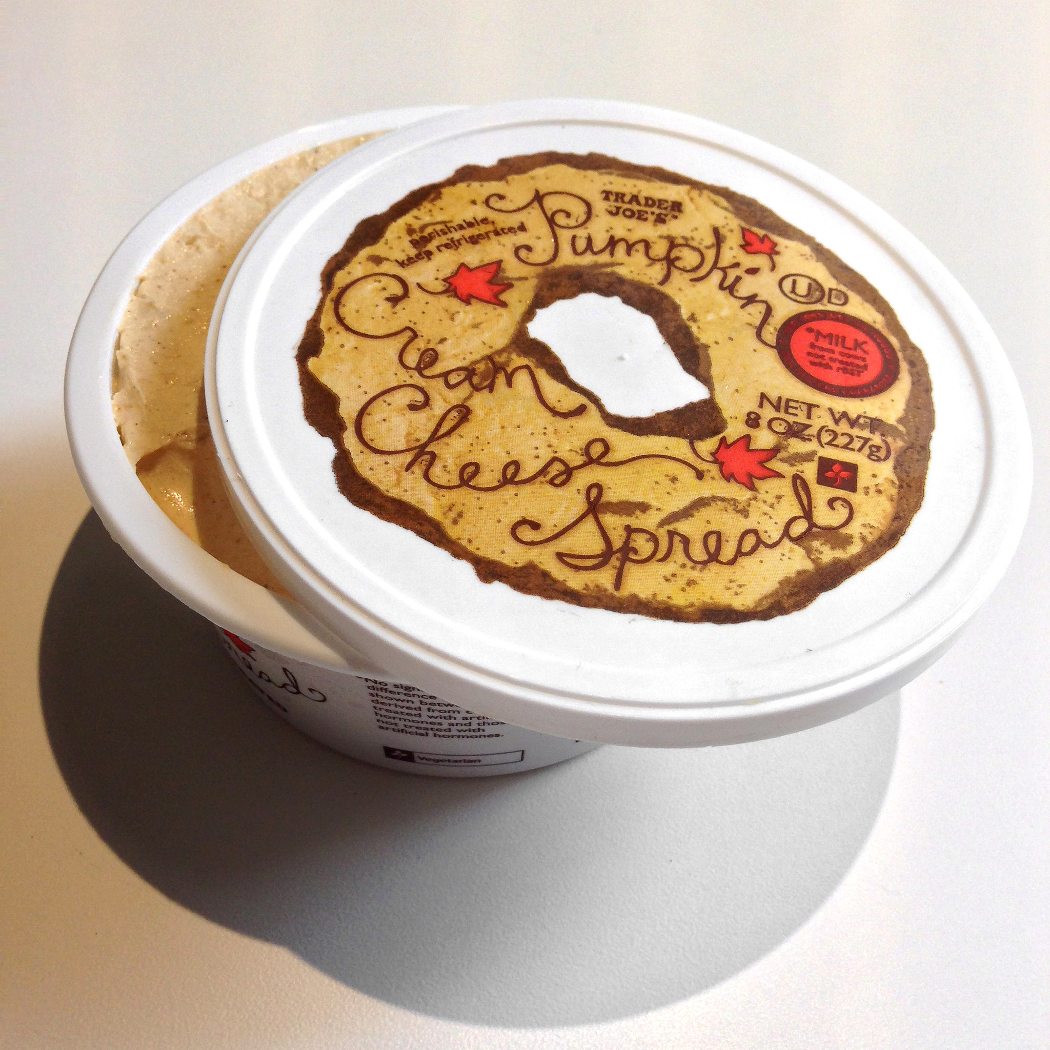 Trader Joe’s Pumpkin Cream Cheese Spread 80 Pumpkin Spice Products