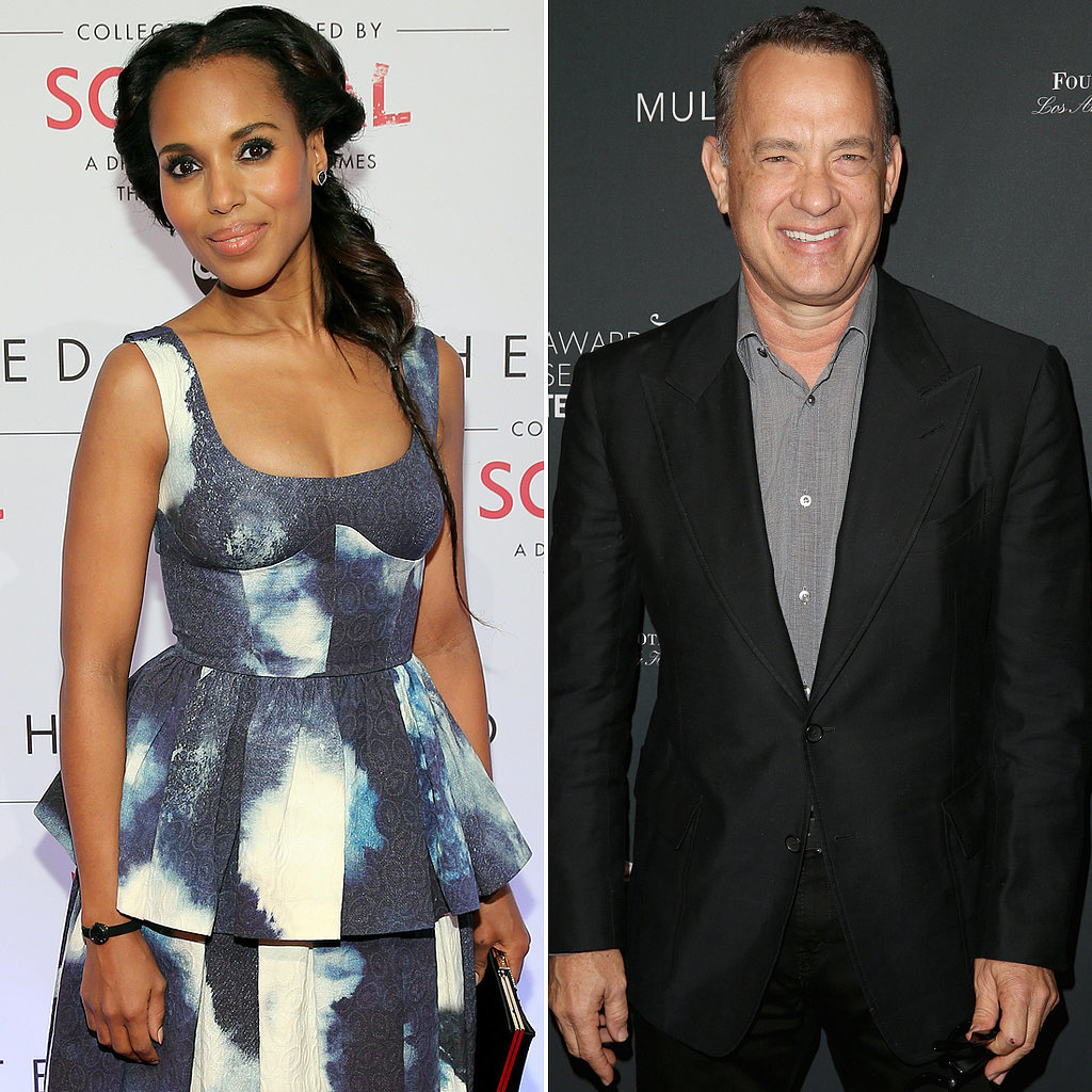 Kerry Washington and Tom Hanks Kerry Washington and Tom Hanks