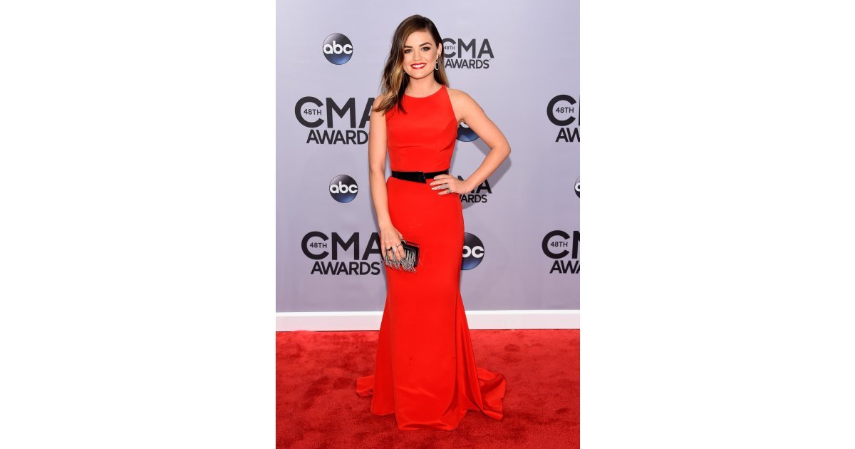 Lucy Hale | Country Goes Glam! See All the Stars on the CMA Awards Red