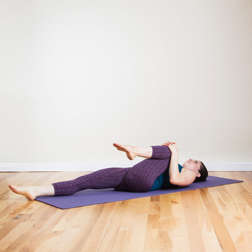 Knee To Chest Ease Your Digestive Woes With This Yoga