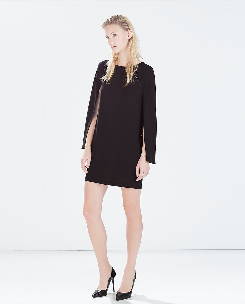 Zara Cape Sleeved Dress | Give a Gift to Yourself â€” Shop Our Editors ...