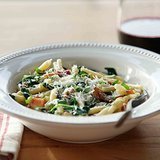 Pasta Carbonara With Spinach Pasta Carbonara With Spinach
