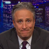 Stewart Gets Serious When Reacting