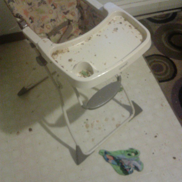 Never serve rice (or shredded cheese or crackers) if you've just vacuumed the floor.