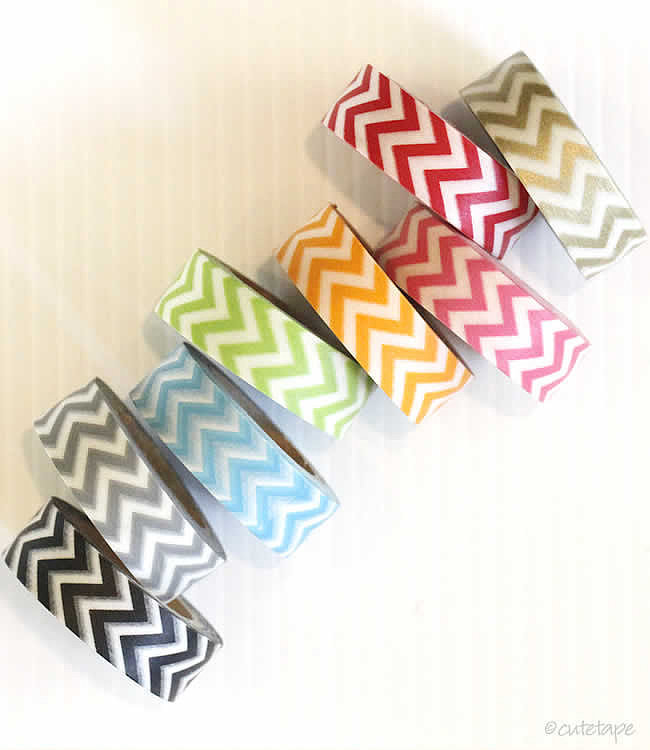 Chevron washi tape