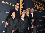 Brad Pitt and His Kids Hit the Red Carpet For Angelina