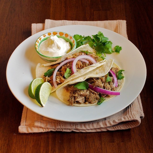 Easy Pork Tacos 20 Hearty and Healthy Crockpot Recipes For Cold Days