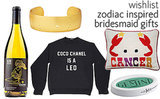 Zodiac Inspired Bridesmaid Gifts-- Shop Them Now Zodiac Inspired Bridesmaid Gifts-- Shop Them Now