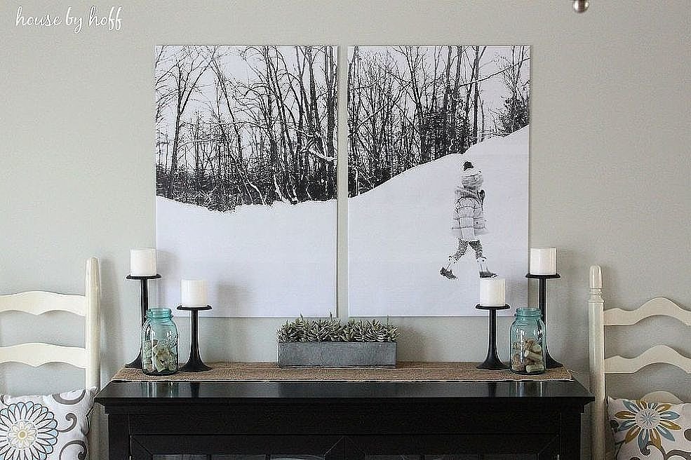 Turn your photos into wall art for less than $10. Who can beat that?
Turn your photos into wall art for less than $10. Who can beat that?