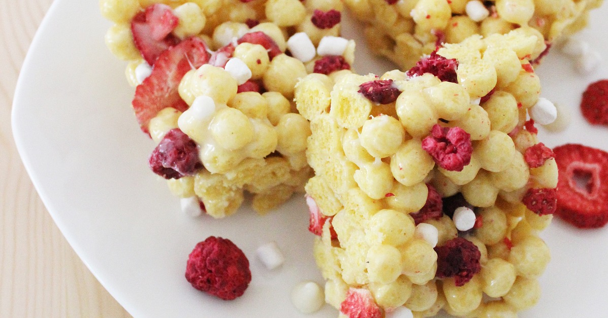 Kix and Berries Marshmallow Treat Recipe POPSUGAR Food