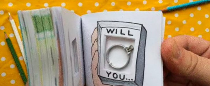 Proposal Flip Book Popsugar Love And Sex 5659