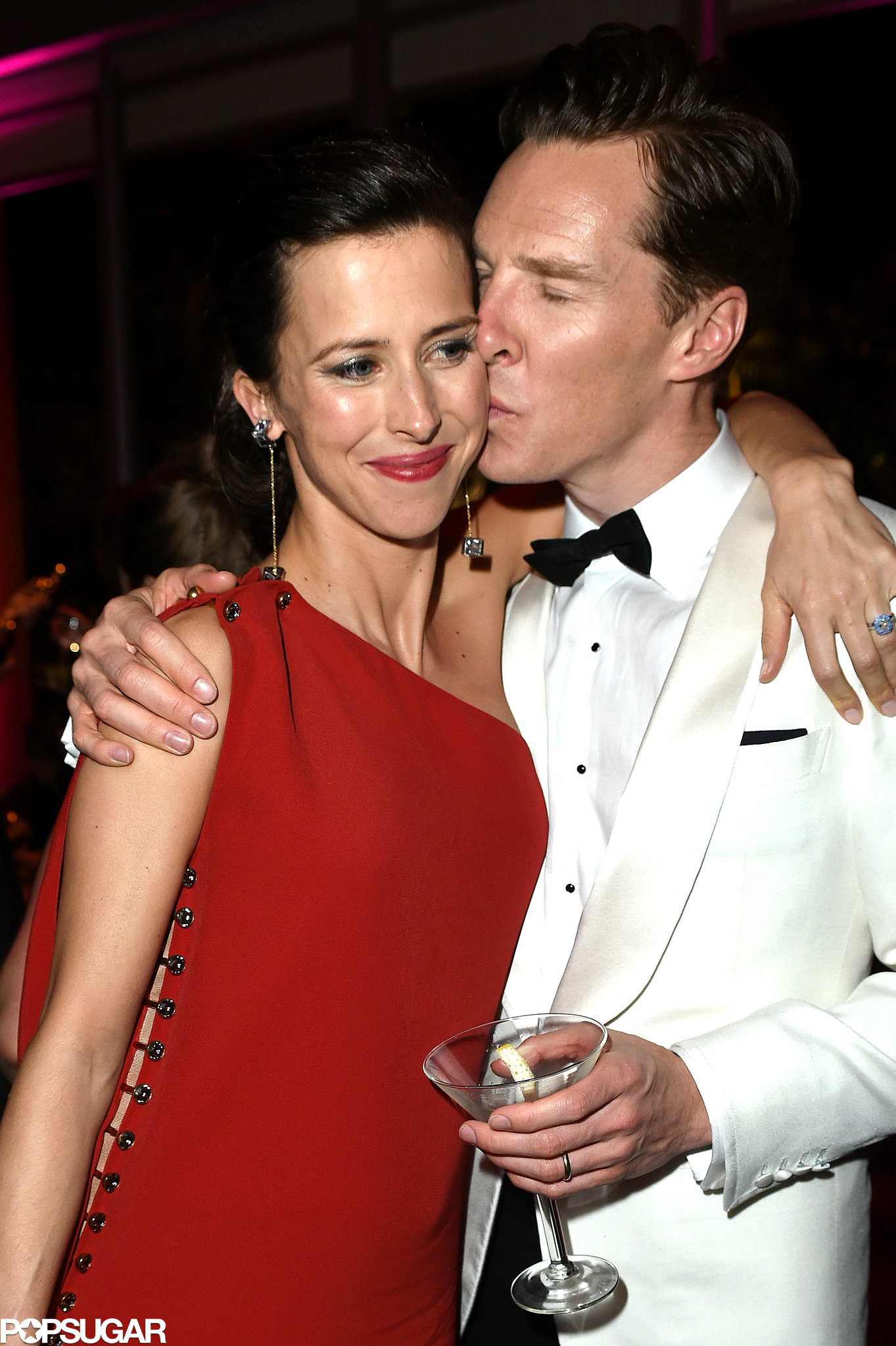 Benedict Cumberbatch And Sophie Hunter The 55 Best Pictures From The 2015 Oscars Popsugar