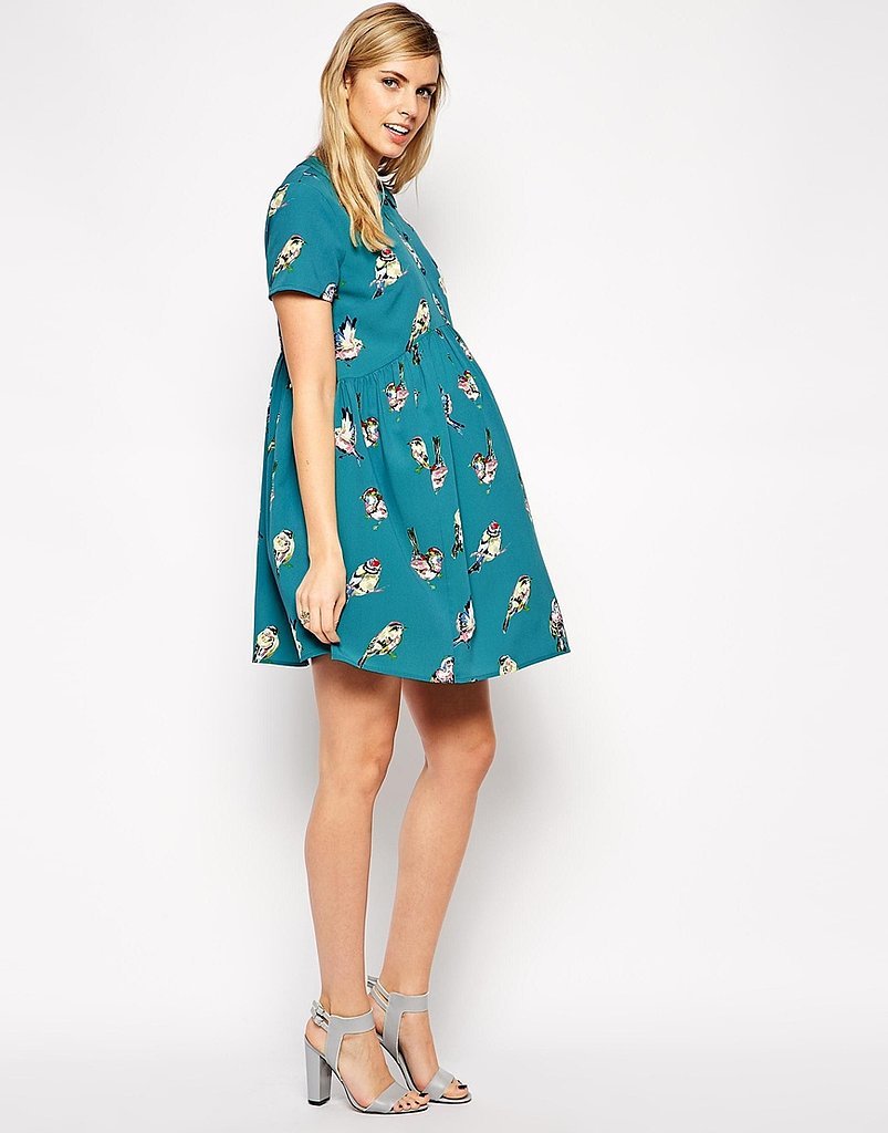 Asos Rainbow Bird Shirtdress Asos Rainbow Bird Shirtdress
