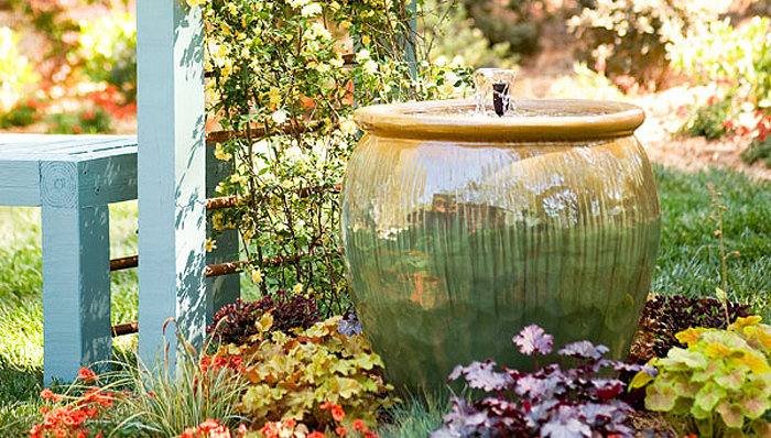 14. Garden Fountain