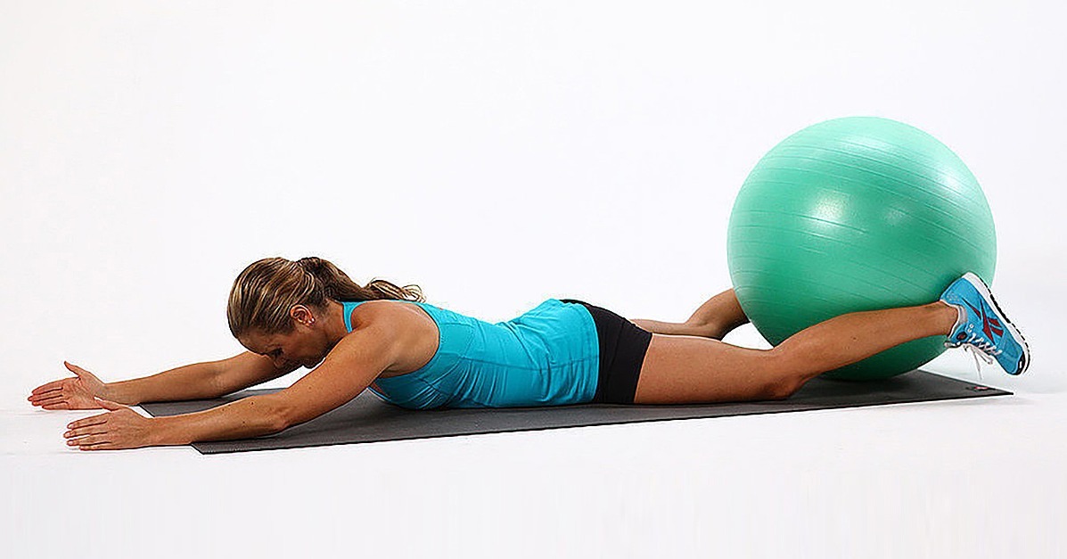 Butt Exercises For Exercise Ball Popsugar Fitness 8747