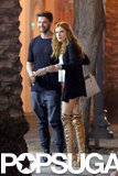 Patrick Schwarzenegger Dinner With Bella