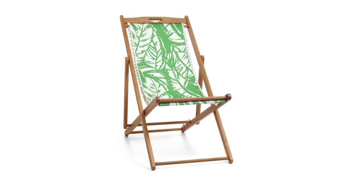 Teak Beach Chair (60) Why We're Lusting After the Lilly Pulitzer For