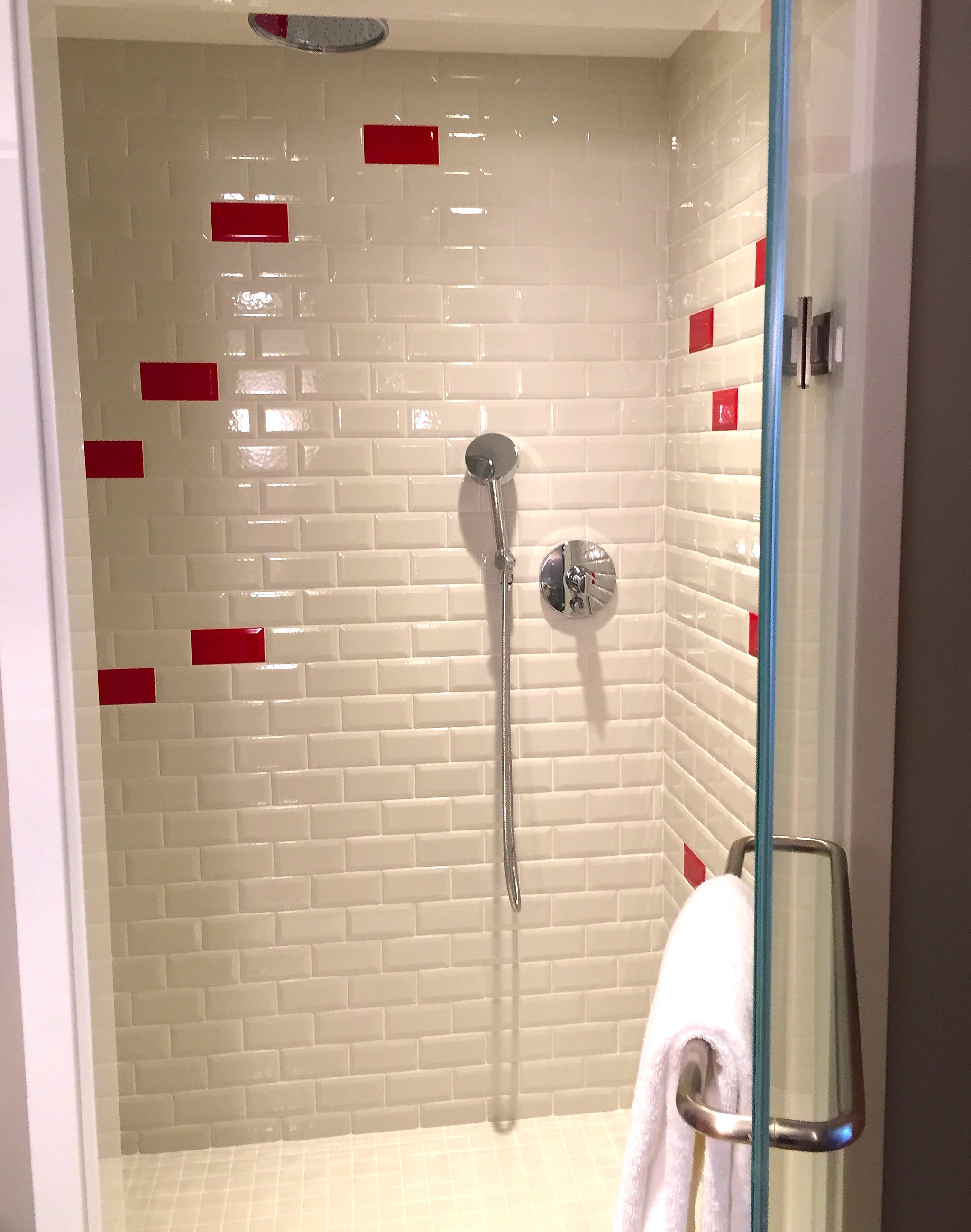 Rainfall Shower Virgin's First Hotel Is Amazing — and We'll Take You