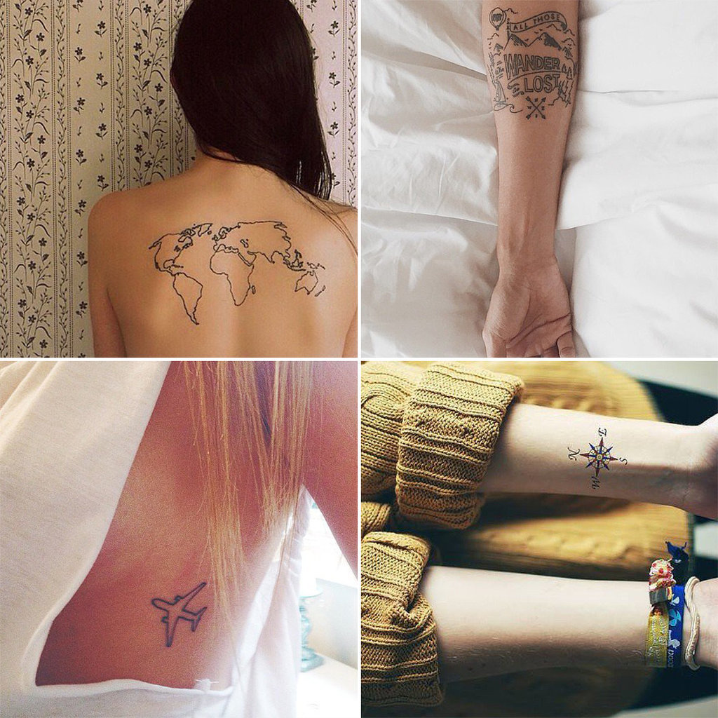 Travel Tattoos | POPSUGAR Smart Living