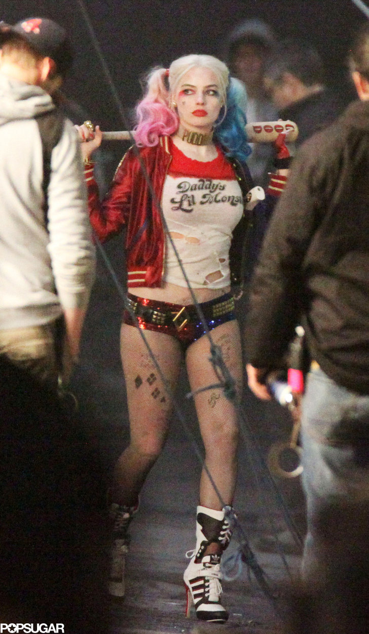 Margot Robbie Was Spotted On Set In Character As Harley Quinn The