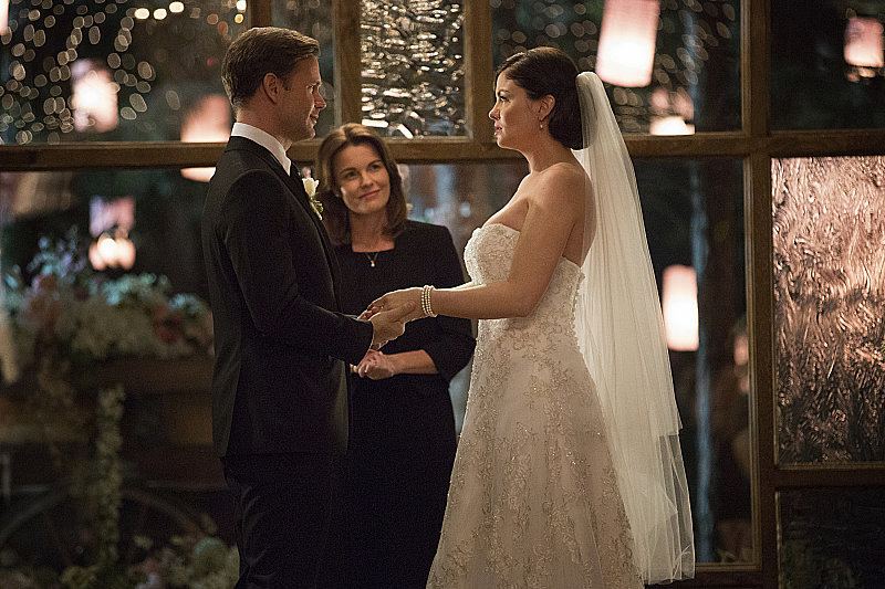 The Vampire Diaries Alaric and Jo's Wedding Pictures POPSUGAR