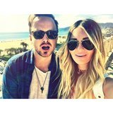 Aaron Paul Lauren Parsekian Look