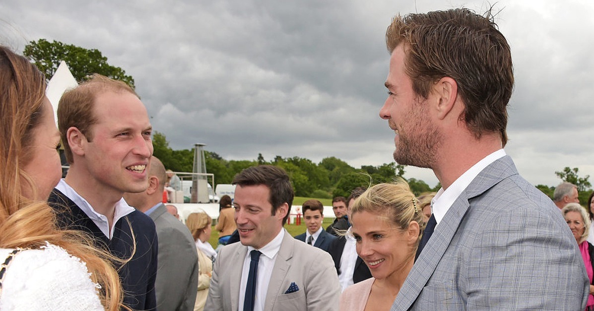 Remember That Time Prince William Met Chris Hemsworth? - POPSUGAR UK