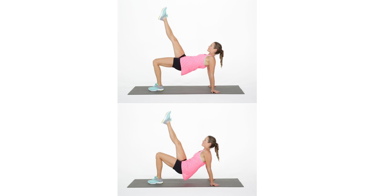 OneLegged Reverse Plank Bridge Shape and Tone Your Butt in Just 3