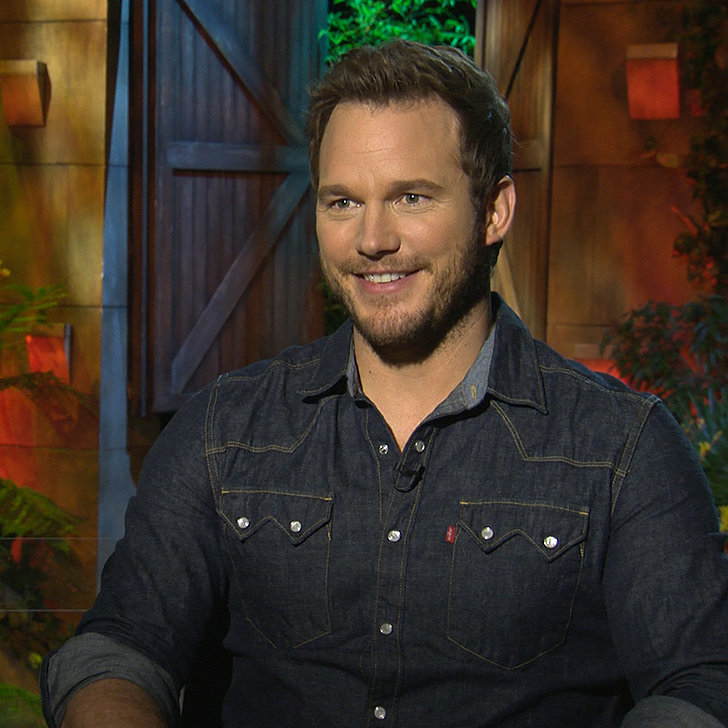 Chris Pratt Interview About Jurassic World | POPSUGAR Celebrity