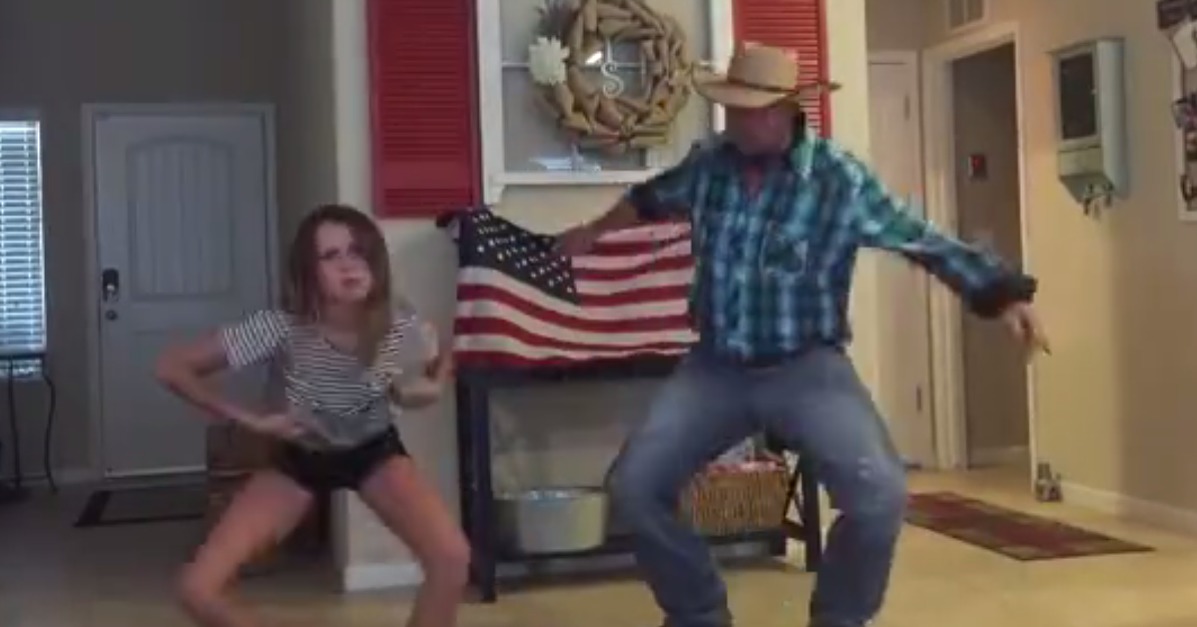 Watch This Cowboy Dad Channel His Inner Hip-Hop... - POPSUGAR