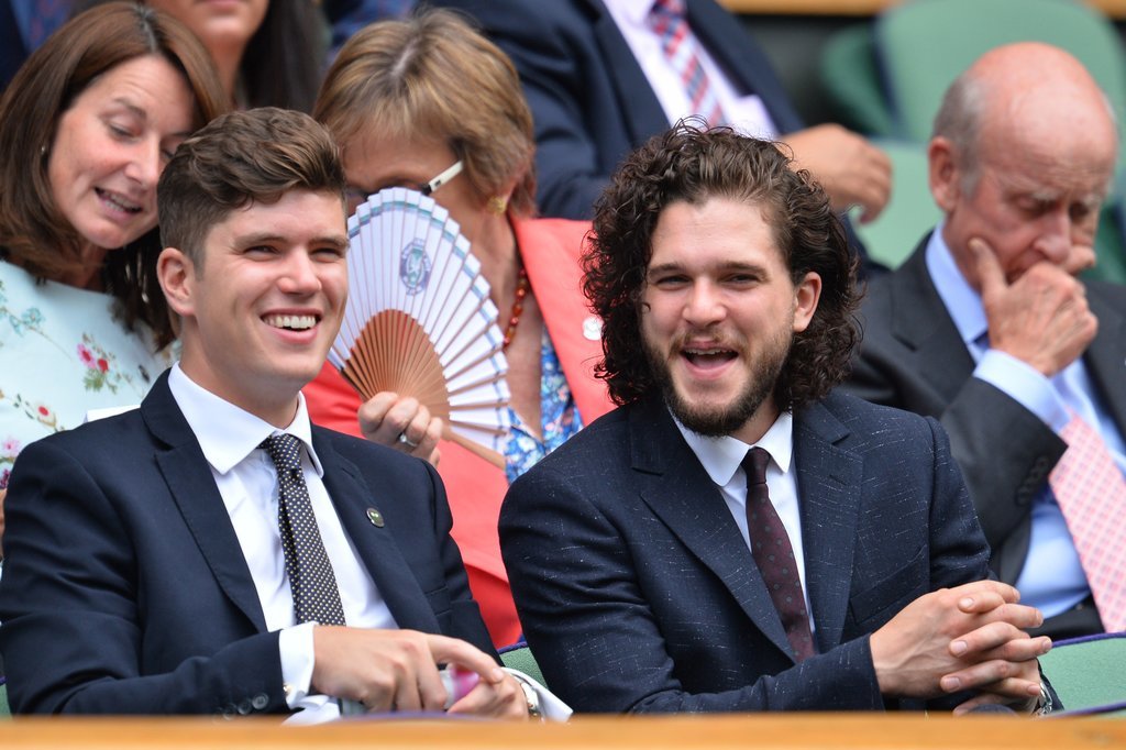 Kit Harington sexy and smoldering