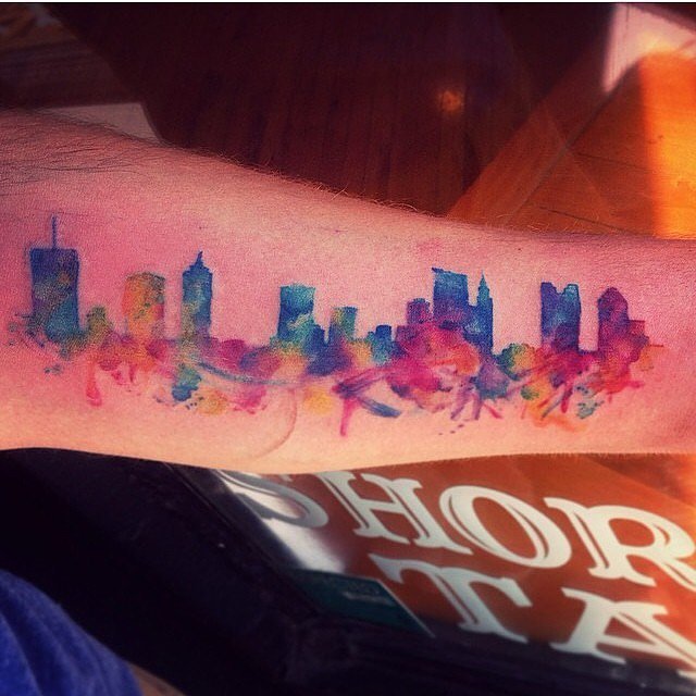 Columbus, OH 32 City Skyline Tattoos That Prove Home Is Where Your