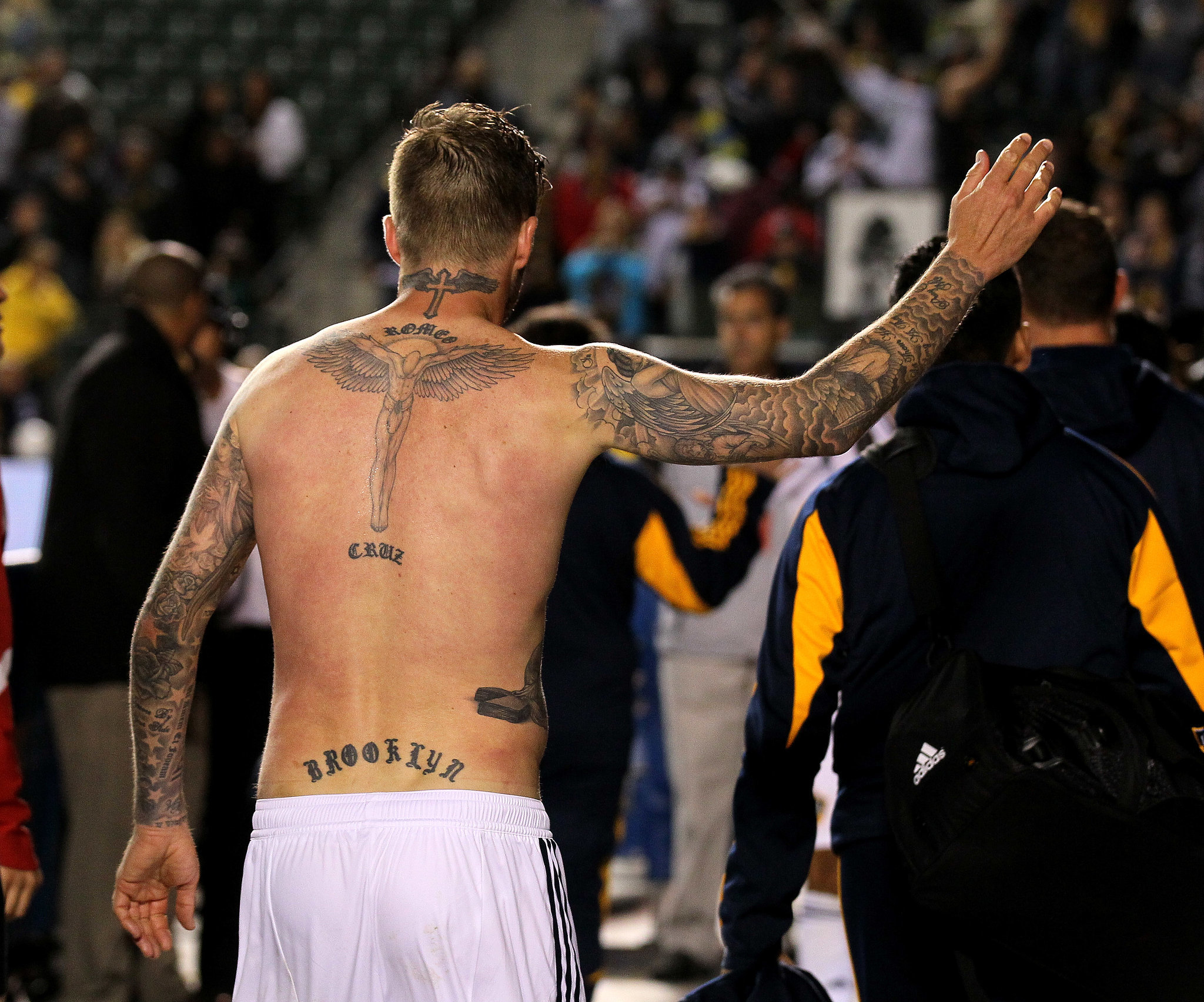 David Beckham The Ultimate Celebrity Tattoo Gallery POPSUGAR Celebrity